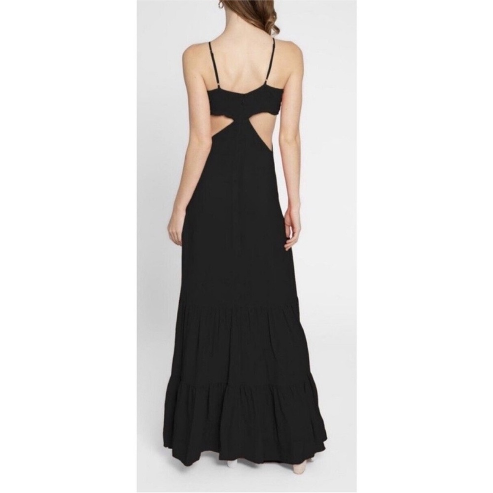 Nicole Miller Maxi Tiered Dress